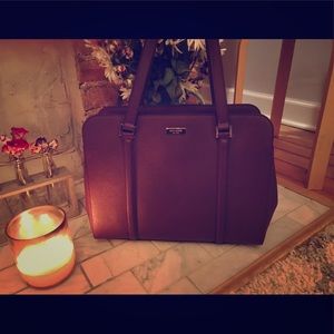 Burgundy Kate Spade purse